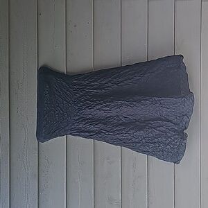 J. Crew Black strapless dress